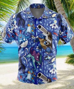 Water Pokemon Hawaiian Shirt Summer Gift For Friends