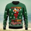 Samus Aran Helmet Pine Tree Pattern Ugly Christmas Sweater Christmas Gift For Men And Women