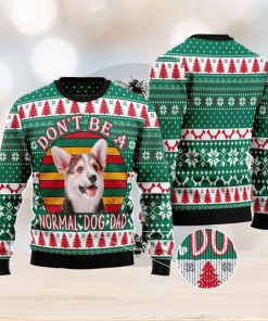 Welsh Corgi Dog Dad Ugly Christmas Sweater Christmas Noel Gift