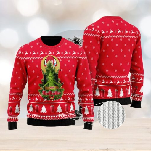 Wendy’S Grinch Snow Ugly Christmas Sweater For Men And Women Gift