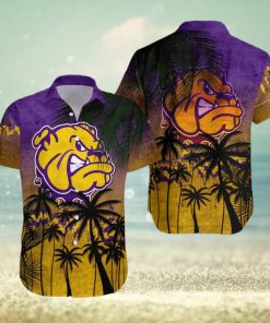 Western Illinois Leathernecks 3D Hawaiian Shirt Coconut Tree Tropical Grunge NCAA Summer Beach For Fans Gift