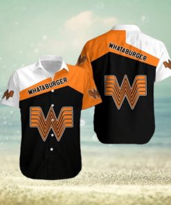 Whataburger Brand Ocean 3D Hawaiian Shirt For Summer