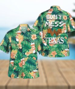 Whataburger Don’T Mess With Texas Tropical Hawaiian Shirt