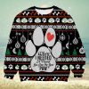 Baltimore Ravens Logo Knitted Pattern Ugly Christmas Sweater