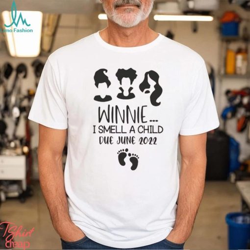 Winnie I Smell A Child Shirt Halloween Pregnancy Announcement Unisex Classic