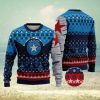 Cat Skull Santa Ugly Christmas Sweater AOP All Over Printed Sweater