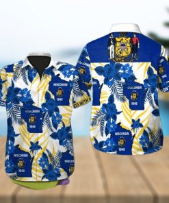 Wisconsin Authentic Beach Sunset Hawaiian Shirt