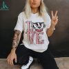 Wisconsin Badgers Pressbox Women’s Vintage Easy T Shirt   White