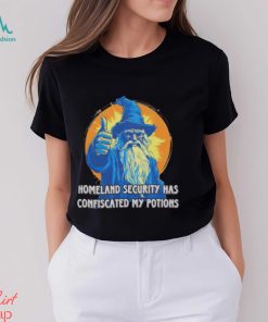 Wizard homeland security has confiscated my potions shirt