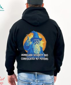 Wizard homeland security has confiscated my potions shirt