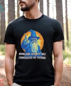 Wizard homeland security has confiscated my potions shirt