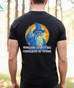 Wizard homeland security has confiscated my potions shirt