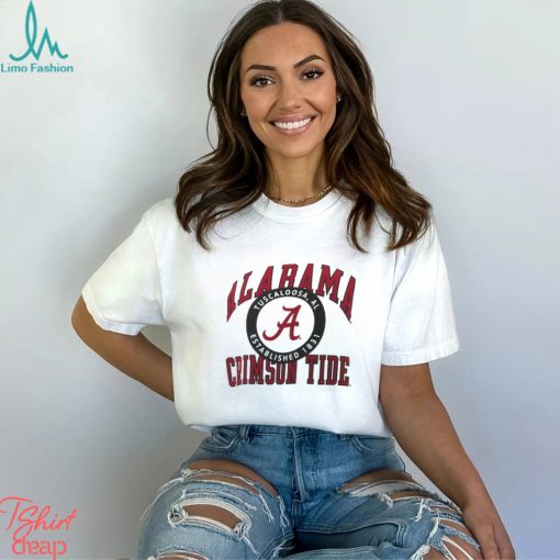 Women's League Collegiate Wear Ash Alabama Crimson Tide Boxy shirt