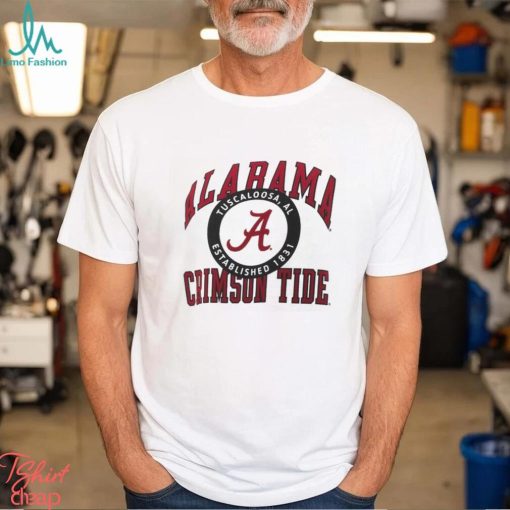 Women's League Collegiate Wear Ash Alabama Crimson Tide Boxy shirt