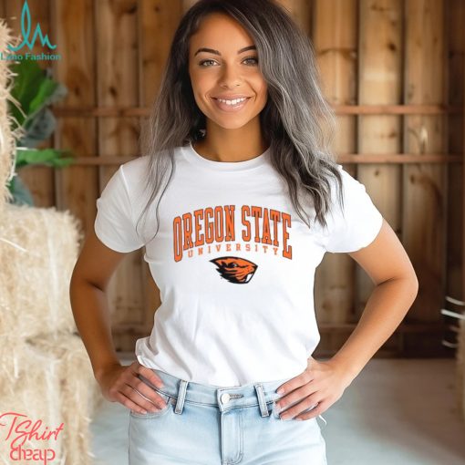 Women’s League Collegiate Wear Ash Oregon State Beavers 1636 Boxy Pullover shirt