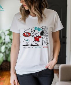 Woodstock Snoopy 49ers shirt,sweater