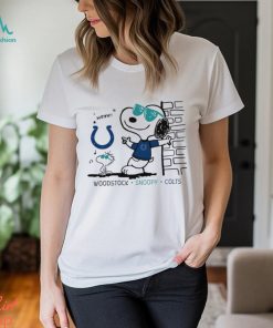 Woodstock Snoopy Colts shirt,sweater