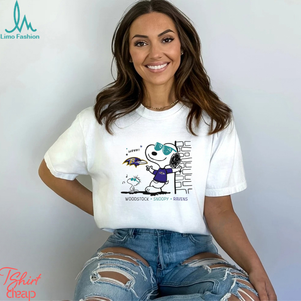 Woodstock Snoopy Ravens Shirt