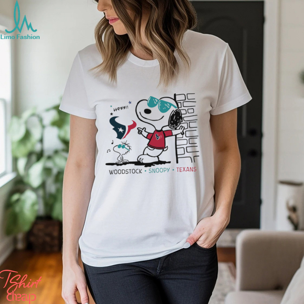 Snoopy and Woodstock Merry Christmas To All And To Houston Texans T-shirt,  hoodie, sweater, long sleeve and tank top