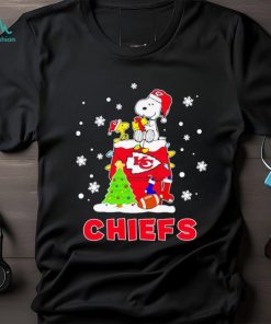 Big logo Peanuts characters Kansas City Chiefs shirt - Limotees