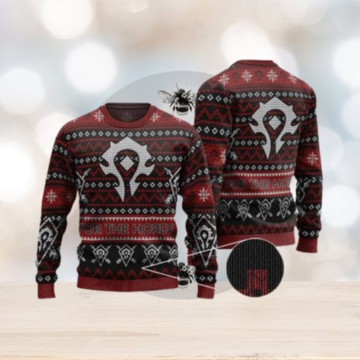 World Of Warcraft New Horde Ugly Christmas Sweater For Men