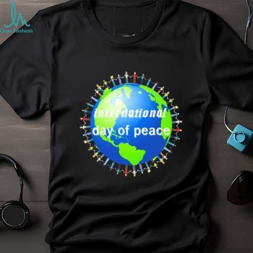 World peace international day of peace world and kids art shirt