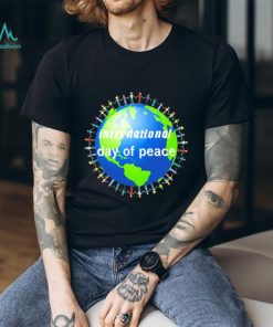 World peace international day of peace world and kids art shirt