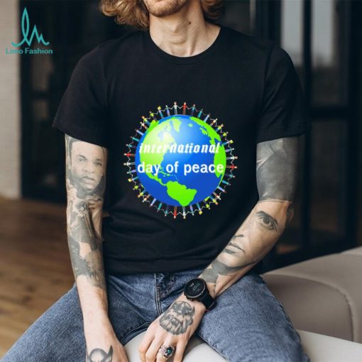 World peace international day of peace world and kids art shirt