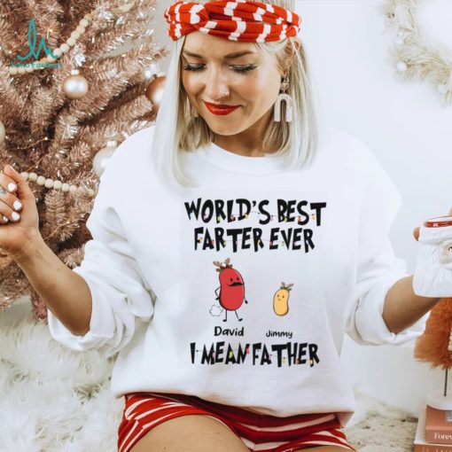 World’s Best Farter Ever I Mean Father Christmas Personalized Shirt