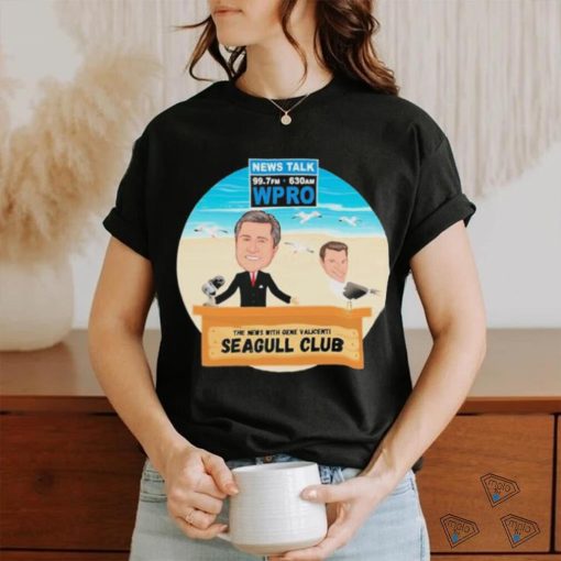 Wpro Gene The News With Gene Valicenti Seagull Club Shirt