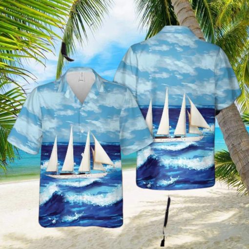 Xarifa 1927 Yacht Hawaiian Shirt