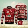 Denver Broncos Christmas Pattern All Over Print Mulled Ugly Sweater