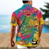 Aloha Hippie Mushroom Peace Funny Hawaiian Shirt Summer Gift For Friend