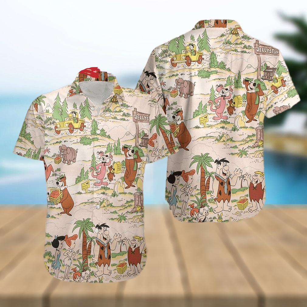 Yogi Bear Pirates Of Caribbean And Friends Holiday Hawaiian Shirt - Jolly  Family Gifts