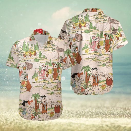 Yogi Bear Pirates Of Caribbean And Friends Cool Hawaiian Shirt – Thoughtful Personalized Gift For The Whole Family