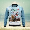 Beagle Santa Sled Ugly Christmas Sweater AOP All Over Printed Sweater