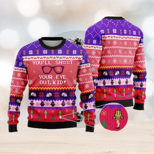 You’ll Shoot Your Eye Out Ugly Christmas Sweater Xmas Gifts