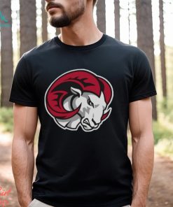 Youth Black Winston Salem State Rams Logo Comfort Colors T Shirt
