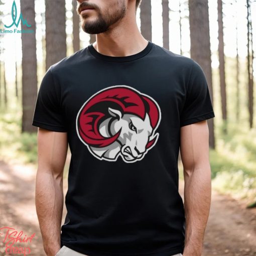 Youth Black Winston Salem State Rams Logo Comfort Colors T Shirt