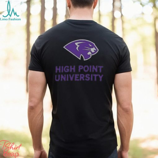 Youth Gray High Point Panthers Logo Comfort Colors T Shirt