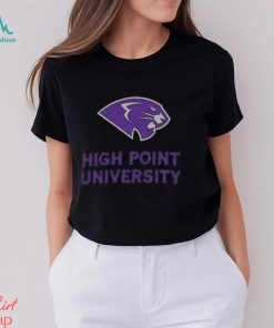 Youth Gray High Point Panthers Logo Comfort Colors T Shirt