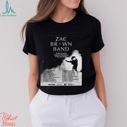 Zac Brown Band Tour 2023 Shirt, Zac Brown Concert Schedule Merch, Zach Brown Tickets Merch, Zac Brown Band Announces 2023 Shirt Merch