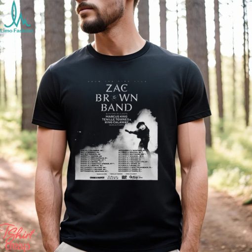 Zac Brown Band Tour 2023 Shirt, Zac Brown Concert Schedule Merch, Zach Brown Tickets Merch, Zac Brown Band Announces 2023 Shirt Merch