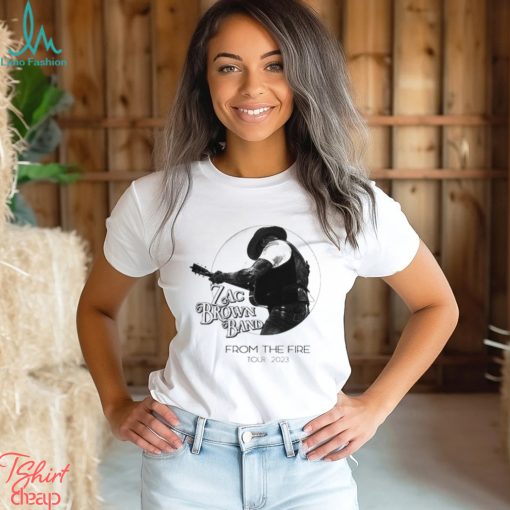 Zac Brown Band Vintage, Zac Brown Band 2023 Tour Shirt, Zac Brown Band From The Fire Tour 2023 Shirt, Zac Brown Band Fenway 2023 Setlist Merch