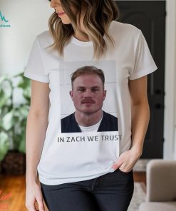 Zach Bryan Mugshot In Zach We Trust T Shirts