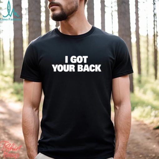 Zach Wilson I Got Your Back shirt