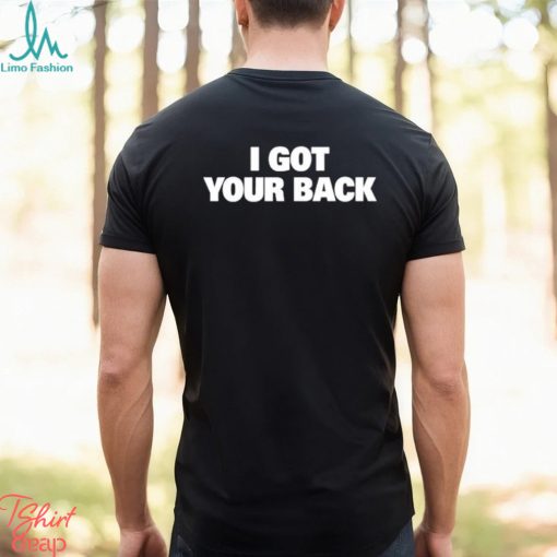 Zach Wilson I Got Your Back shirt