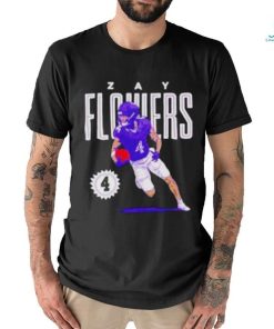 Zay Flowers Baltimore Card football shirt