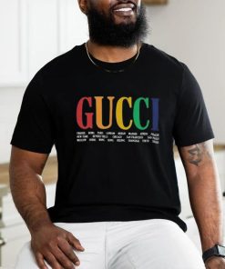 gucci pride shỉt gucci gay pride shirt