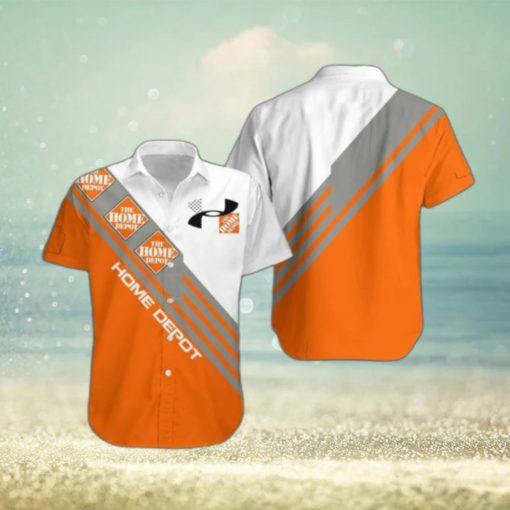 home depot Hula Logo Beach Hawaiian Shirt For Summer